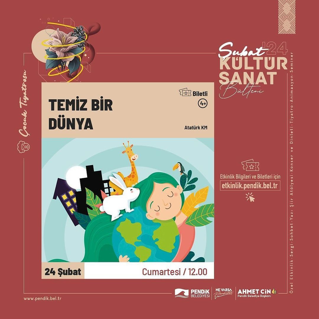 Pendik Kültür Sanat - Temiz Bir Dünya Çocuk Tiyatrosu